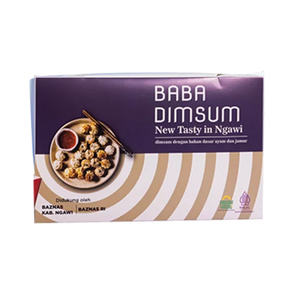 Packaging Baba Dimsum