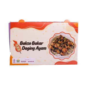 Packaging Bakso Bakar Daging Ayam