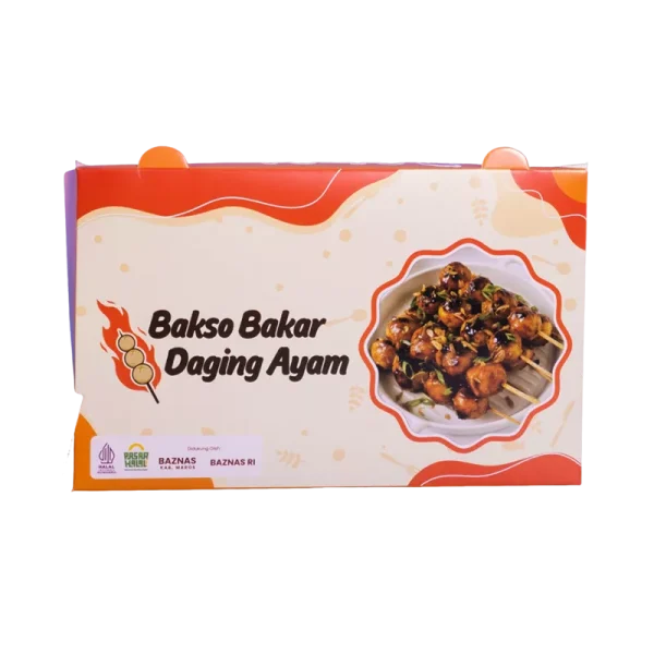 Packaging Bakso Bakar Daging Ayam