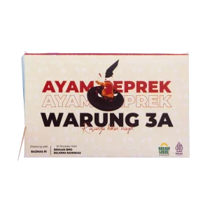 Packaging Ayam Geprek Warung 3A