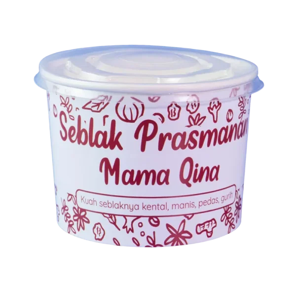Packaging Seblak Prasmanan Mama Qina