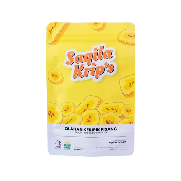 Packaging Saqila Krip's