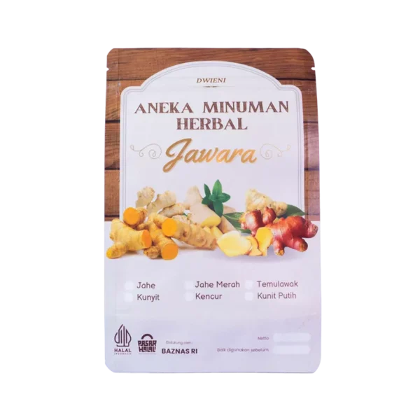 Packaging Aneka Minuman Herbal Jawara