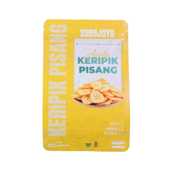 Packaging Keripik Pisang Surojoyo