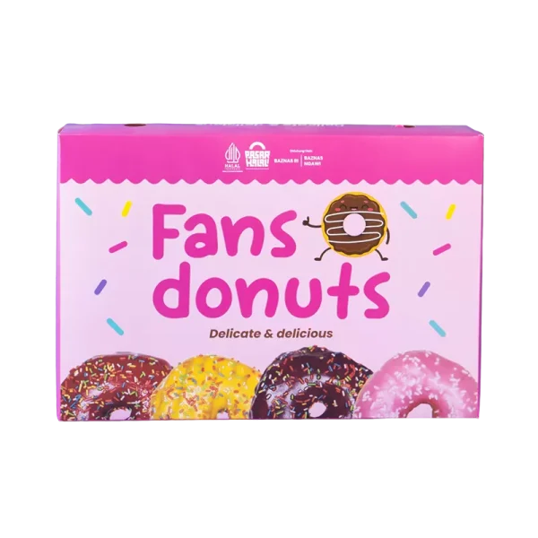 Packaging Fans Donuts